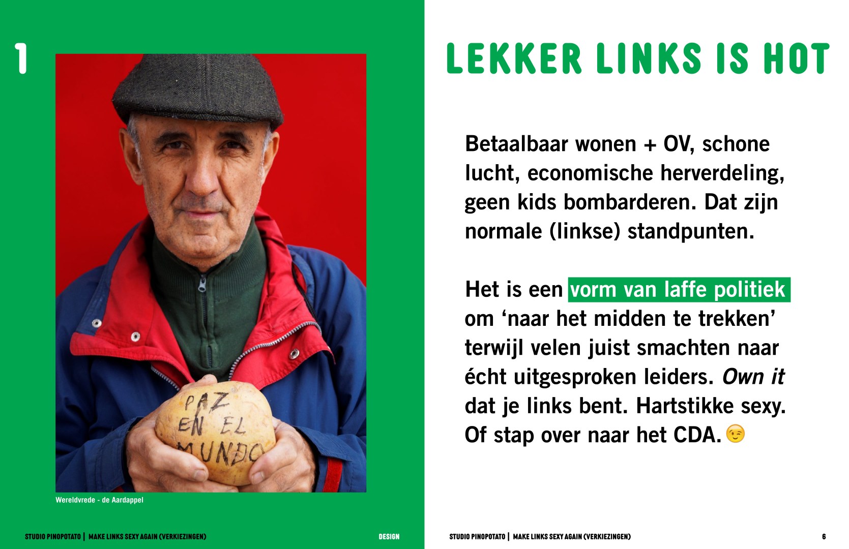 blz verkiezingseditie - make links sexy again6